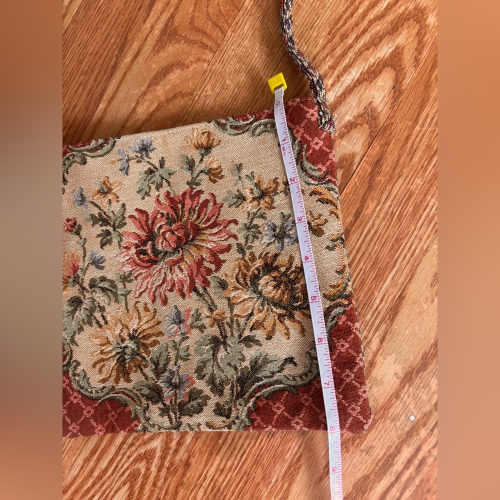 VINTAGE Floral Tapestry Bag - Picture 6 of 6